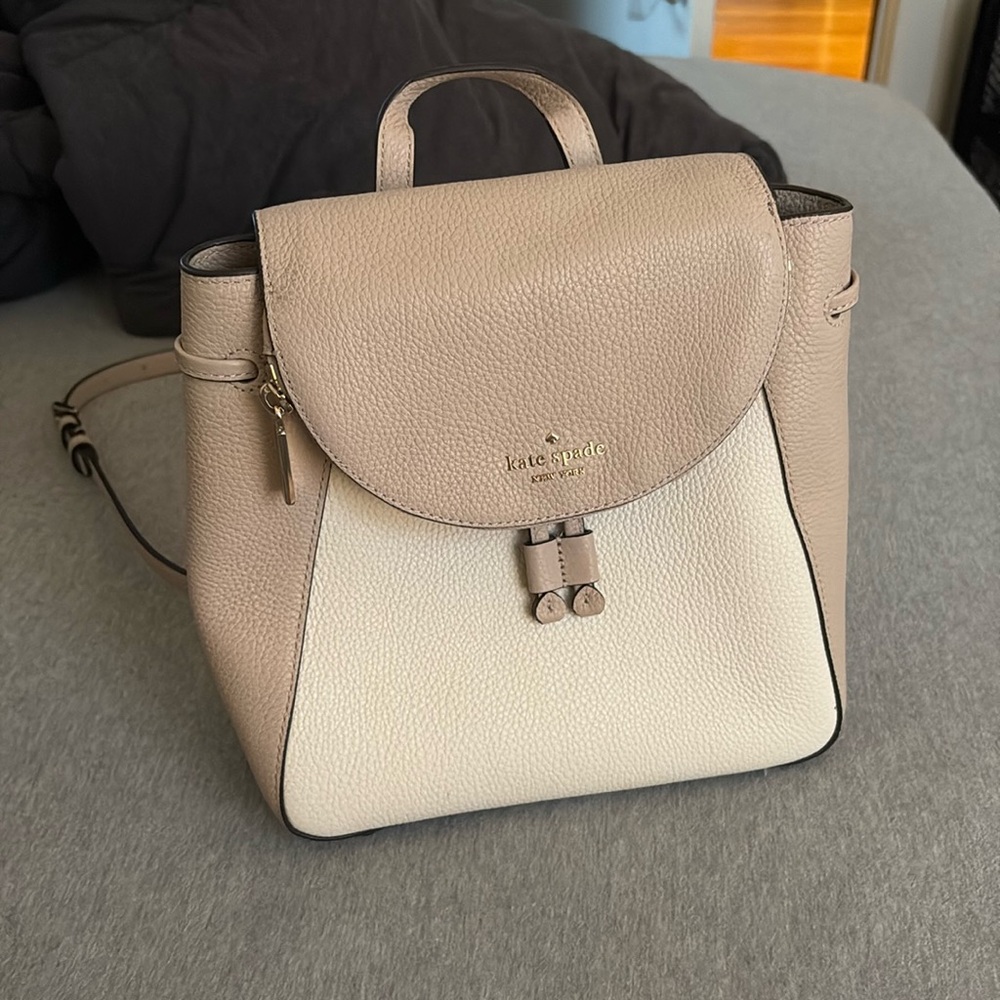 Kate Spade, mini backpack.